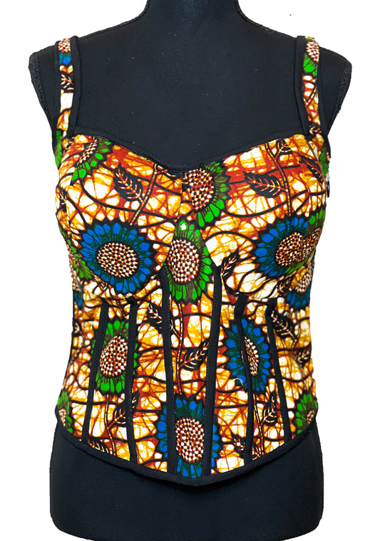 Ankara Corset