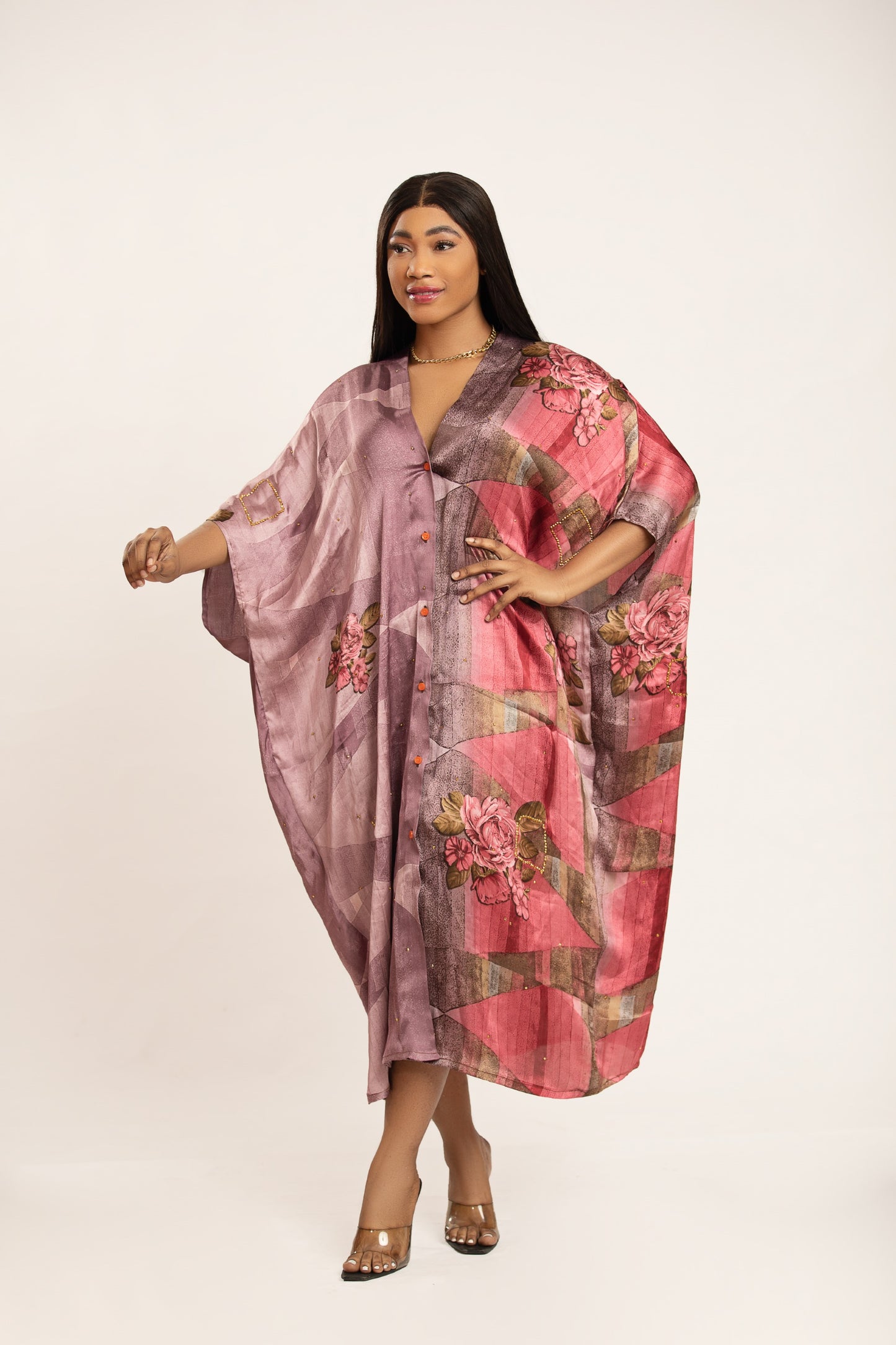 Silk Kimono Midi