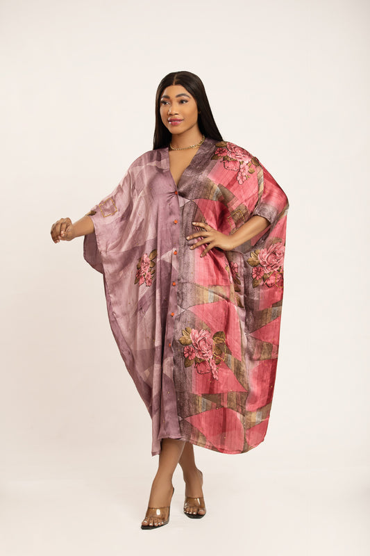 Silk Kimono Midi